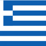 greece, flag, blue